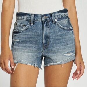 Pistola Kylee High Rise Denim Shorts NWT